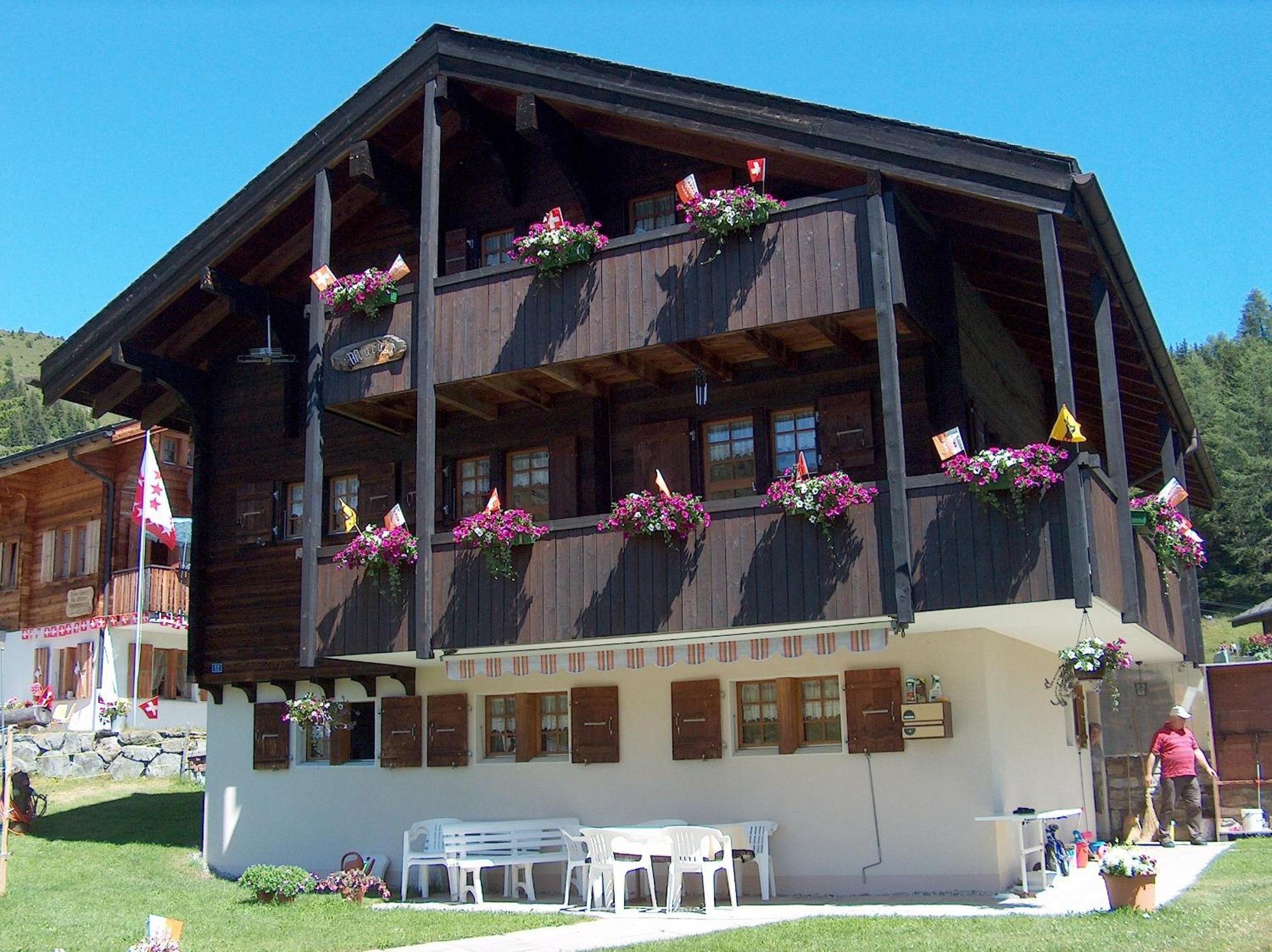 Chalet Marder Риедералп Екстериор снимка